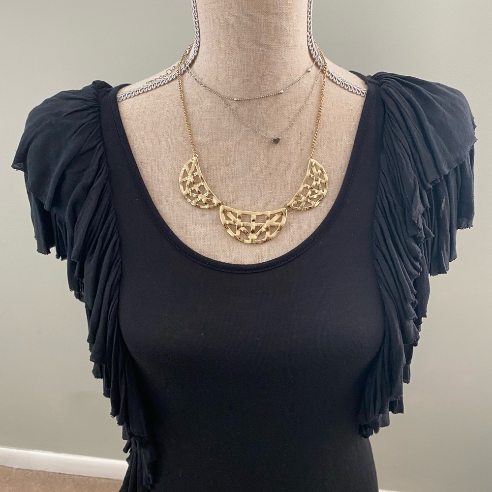 French Connection Fun and Sexy Black Dress